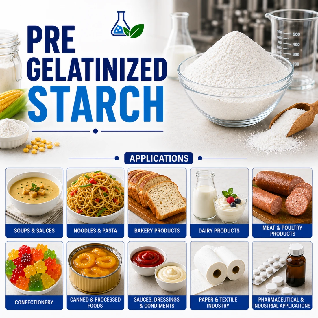 Pre Gelatinized Starch